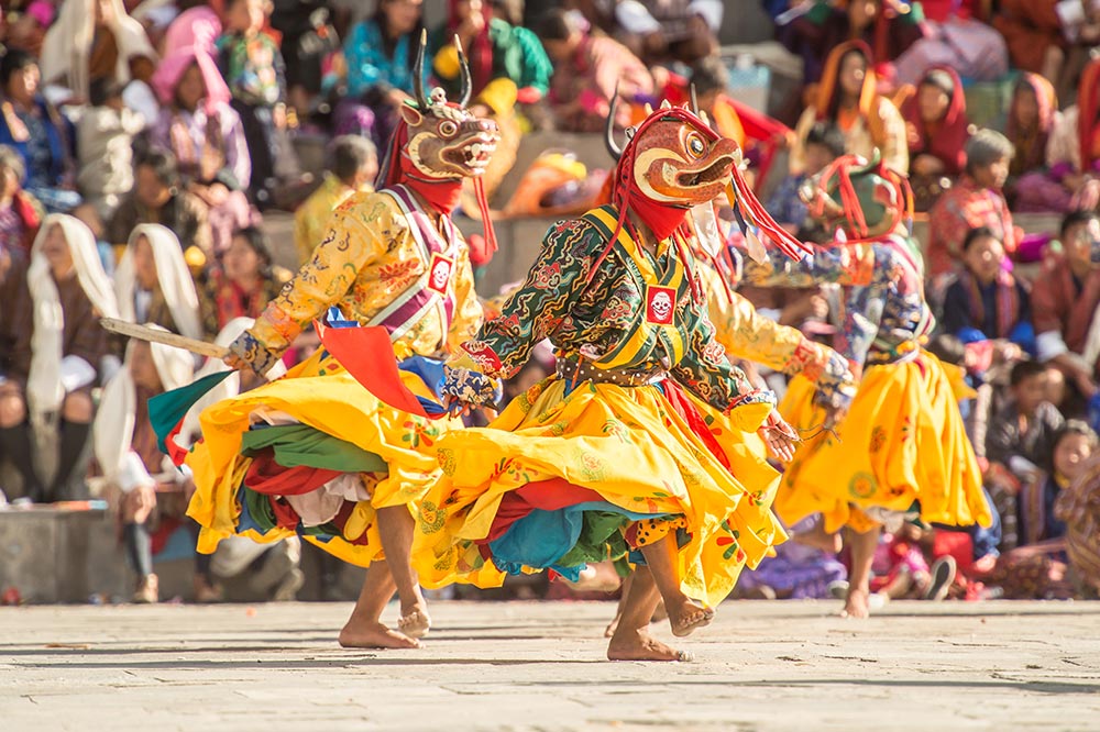 Le festival de Tsechu - Exquisite Bhutan